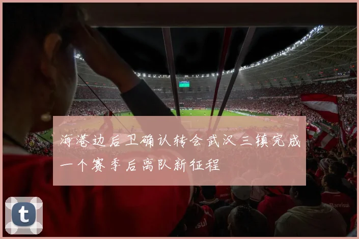 海港边后卫确认转会武汉三镇完成一个赛季后离队新征程
